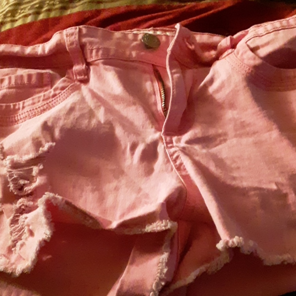 Pink shorts